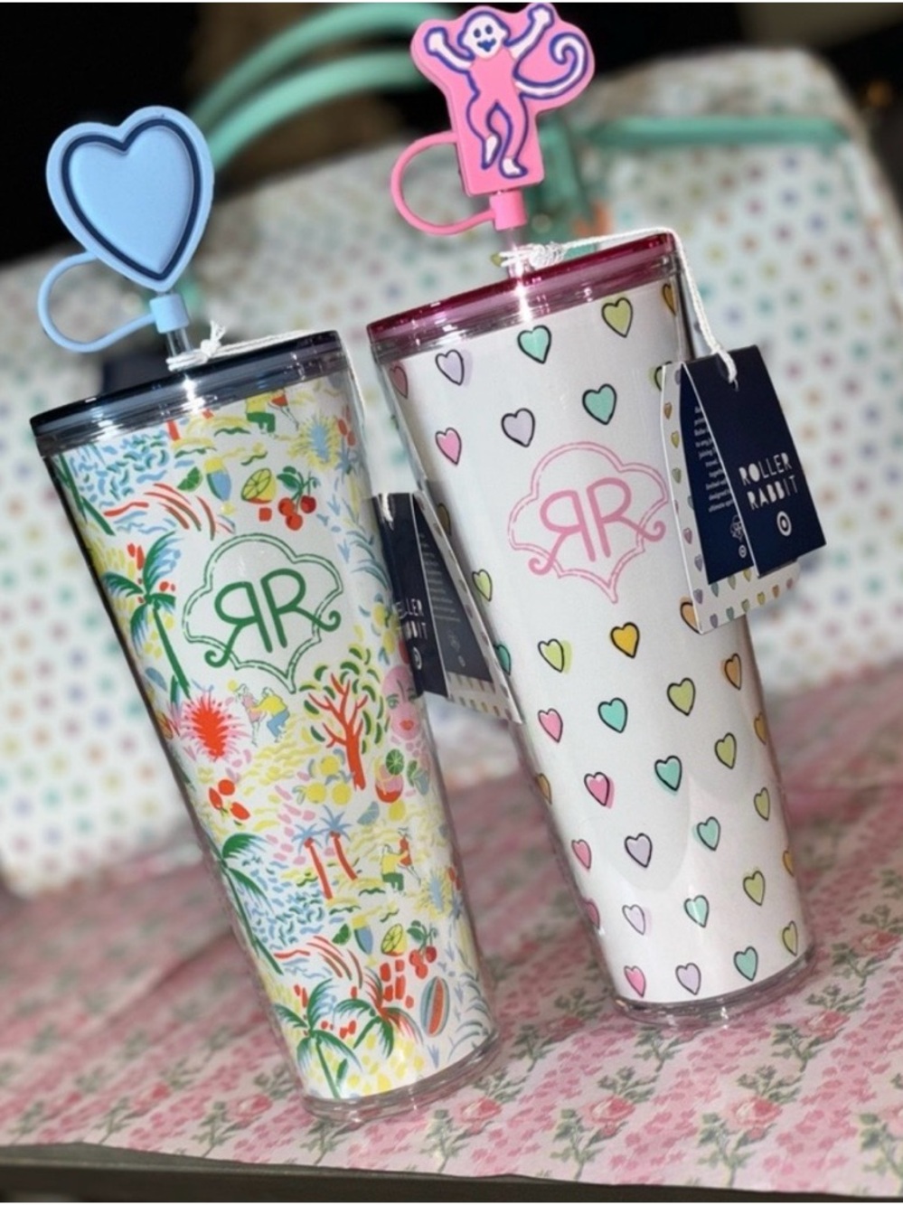 Roller Rabbit x Target  24oz Tumblers set of two